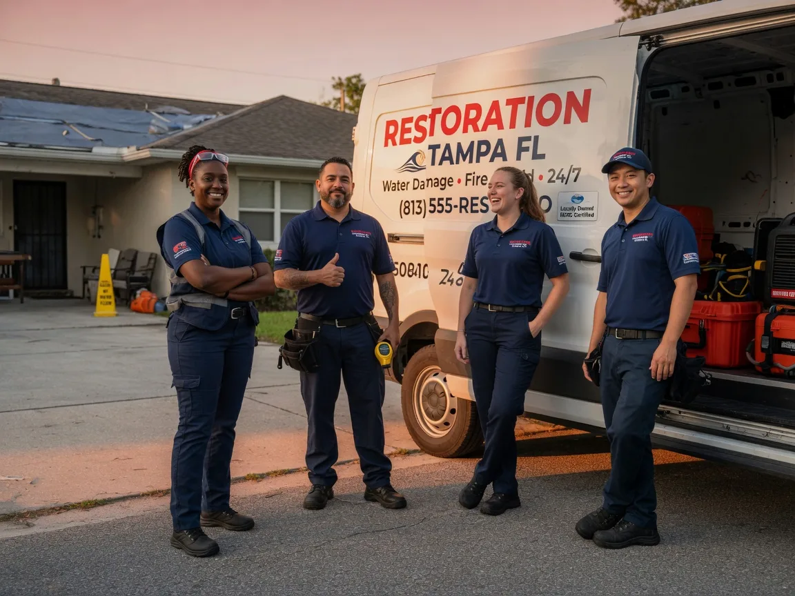 Water Damage Restoration company in Olin, NC